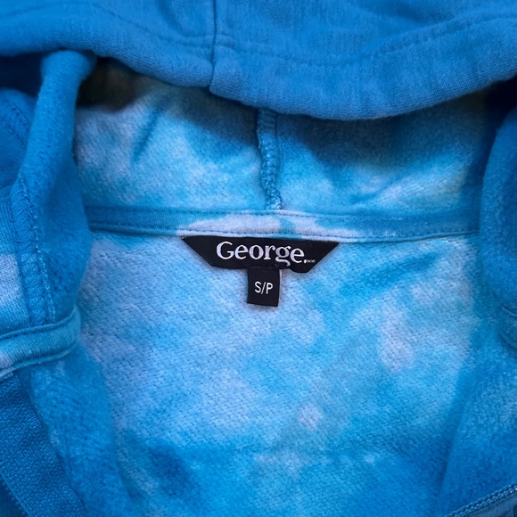 Blue tie-dye sweater - Picture 6 of 8